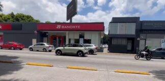 Asaltan sucursal bancaria en bulevar 5 de Mayo