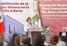 Laura Artemisa resalta inversión para rescatar barrios de Puebla