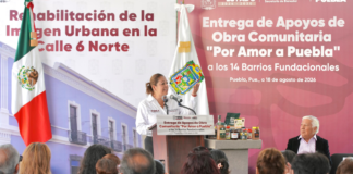 Laura Artemisa resalta inversión para rescatar barrios de Puebla