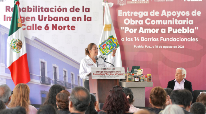 Laura Artemisa resalta inversión para rescatar barrios de Puebla