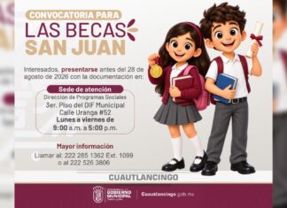 Cuautlancingo lanza becas para estudiantes de 10