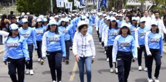 BUAP da la bienvenida a estudiantes de nuevo ingreso con desfile