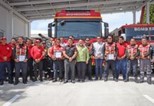 Omar Muñoz inaugura primera Estación de Bomberos en Cuautlancingo