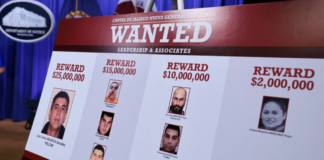 Estados Unidos ofrece más de 100 mdd por líderes del CJNG