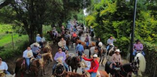 Tonantzin Fernández da inicio a celebraciones de Feria Milenaria con tradicional Cabalgata
