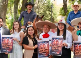 Tonantzin Fernández presenta Cabalgata por Inicio de Feria