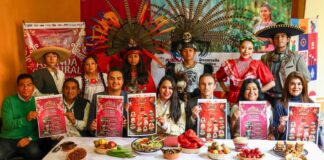 Tonantzin Fernández presenta cartelera de la Feria de Cholula