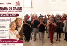 DIF San Pedro Cholula realiza jornada de salud para adultos mayores