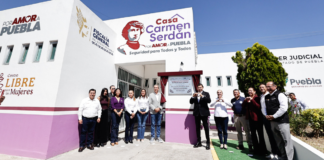Armenta inaugura Casa Carmen Serdán en la Romero Vargas
