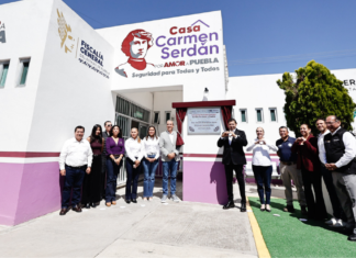 Armenta inaugura Casa Carmen Serdán en la Romero Vargas