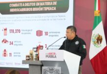 Puebla fortalece combate a extorsión y delitos