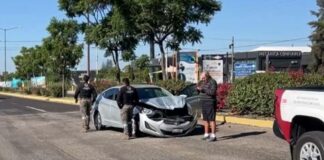 Choque en la Atlixco–Izúcar deja sólo daños materiales