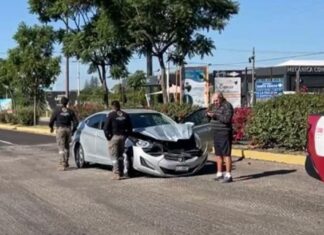 Choque en la Atlixco–Izúcar deja sólo daños materiales