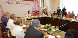 Puebla y Veracruz sostienen Reunión de Coordinación en seguridad