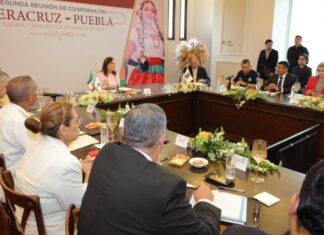 Puebla y Veracruz sostienen Reunión de Coordinación en seguridad