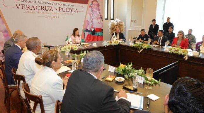 Puebla y Veracruz sostienen Reunión de Coordinación en seguridad