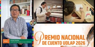 Enrique Escalona invita a jóvenes a participar en Premio Nacional de Cuento UDLAP