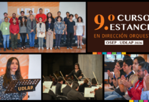 UDLAP y OSEP inician 9.° Curso/Estancia en Dirección Orquestal
