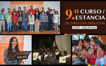 UDLAP y OSEP inician 9.° Curso/Estancia en Dirección Orquestal