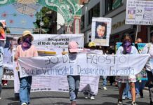 CEEAVI participa en marcha por Día de Víctimas de Desapariciones Forzadas
