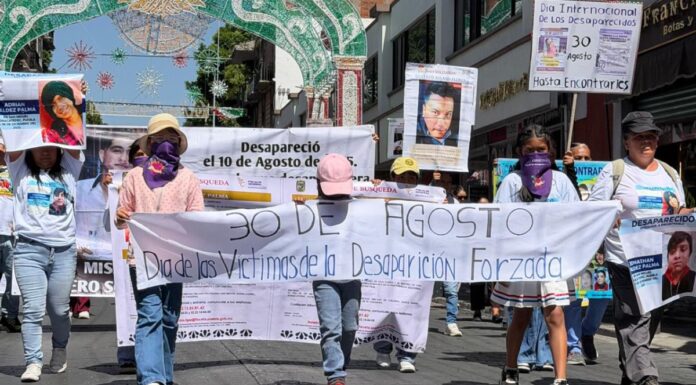 CEEAVI acompaña marcha por Día de Víctimas de Desapariciones Forzadas