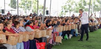Entrega Pepe Chedraui más de 7 mil despensas en Romero Vargas