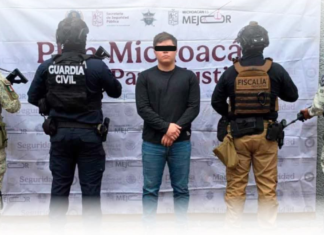 Cae “El Vikingo”, presunto extorsionador de aguacateros en Michoacán