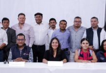 Lupita Cuautle se reúne con autoridades auxiliares de San Andrés Cholula