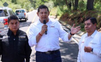Gobierno estatal concluye camino San Nicolás de los Ranchos-Amecameca