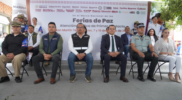 Feria de Paz llega a Texmelucan con servicios de salud y seguridad