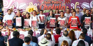 Tonantzin Fernández presenta la 76ª Feria Milenaria de San Pedro Cholula