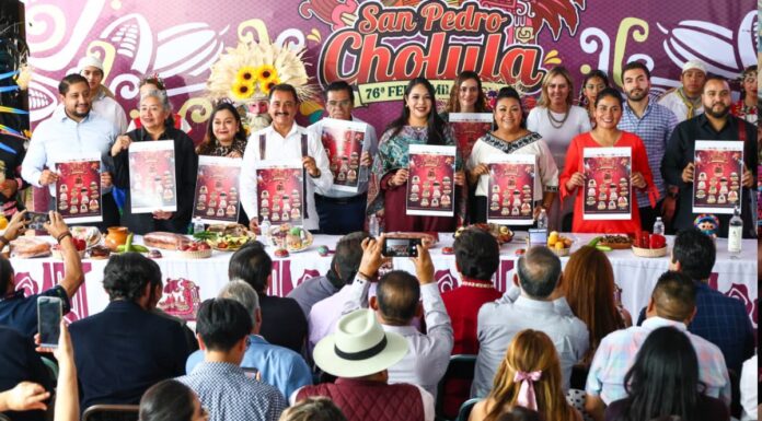 Tonantzin Fernández presenta la 76ª Feria Milenaria de San Pedro Cholula