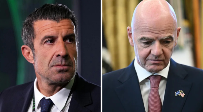 Luis Figo exige la salida de Gianni Infantino de la FIFA