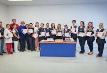 Floricel González visita Hospital Regional de Teziutlán