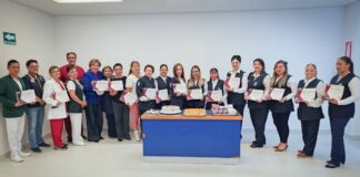 Floricel González visita Hospital Regional de Teziutlán