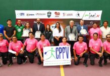 Tonantzin Fernández inaugura Copa Panamericana Infantil-Juvenil de Frontón
