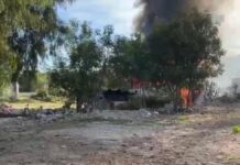 Incendio en inmediaciones de La Margarita moviliza a bomberos