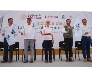 Sheinbaum inicia construcción de hospital IMSS en Oaxaca