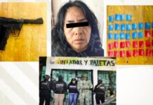 Aseguran inmueble y detienen a mujer por narcomenudeo en Puebla