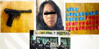 Aseguran inmueble y detienen a mujer por narcomenudeo en Puebla