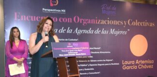 Laura Artemisa participa en Encuentro por la Agenda de las Mujeres
