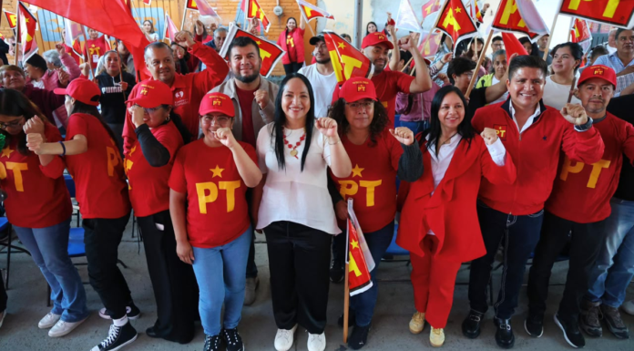 Liz Sánchez fortalece estructura del PT en la región Izta-Popo