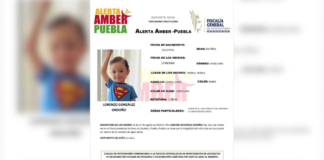 Madre pide ayuda para localizar a su hijo de 3 años en Puebla