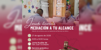 Atlixco acerca Jornada de Mediación a San Juan Ocotepec