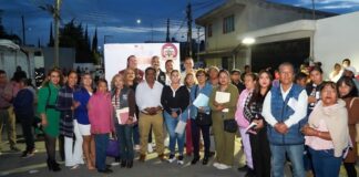 “Puebla Brilla” moderniza 143 luminarias en colonia México 83