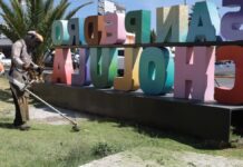 DIF San Pedro Cholula realiza faena comunitaria en corredor de San Miguelito