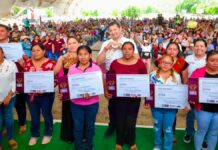 Armenta entrega 19 mdp en Obra Comunitaria en la Mixteca poblana