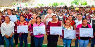Armenta entrega 19 mdp en Obra Comunitaria en la Mixteca poblana