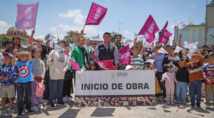 Omar Muñoz inicia construcción del Parque de las Infancias