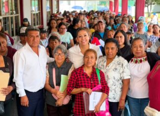 Laura Artemisa explica reglas de operación del programa de Obra Comunitaria
